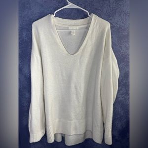 H&M White Sweater